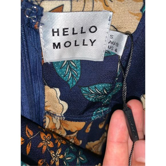 Hello Molly Navy Floral Maxi Dress - Picture 8 of 11